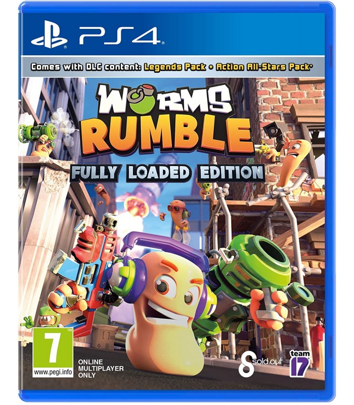 بازی Worms Rumble نسخه Fully Loaded کارکرده - پلی استیشن 4