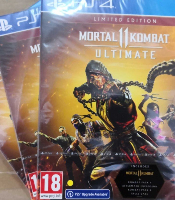 بازی Mortal Kombat 11 نسخه Ultimate و استیل بوک - پلی استیشن 4