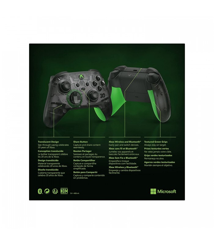دسته بازی Xbox Wireless Controller: 20th Anniversary Special