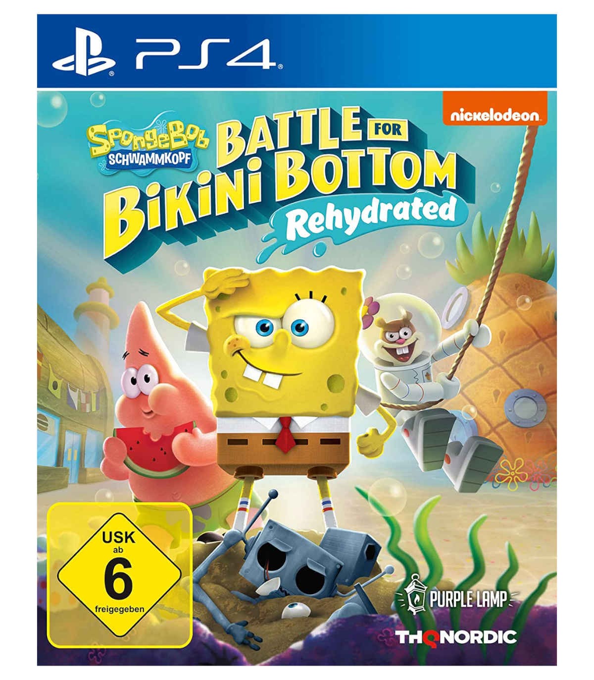 بازی SpongeBob Battle for Bikini Bottom کارکرده - پلی استیشن 4