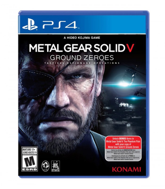 بازی Metal Gear Solid V Ground Zeroes کارکرده - پلی استیشن 4