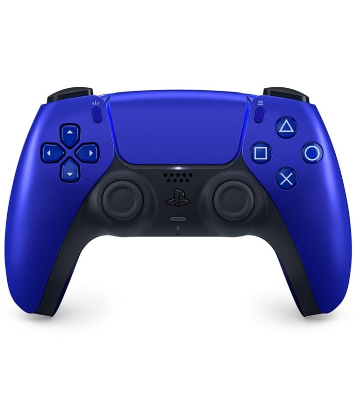 دسته بازی PlayStation 5 DualSense Cobalt Blue رنگ آبی متالیک