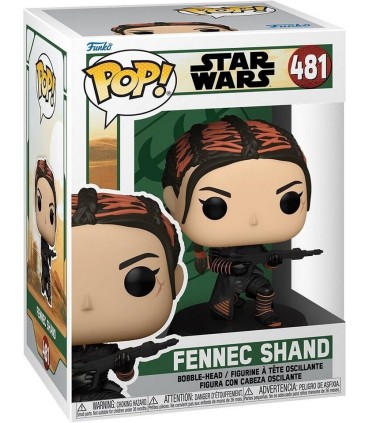 فانکو پاپ طرح Star Wars: Book of Boba Fett - Fennec Shand کد 481