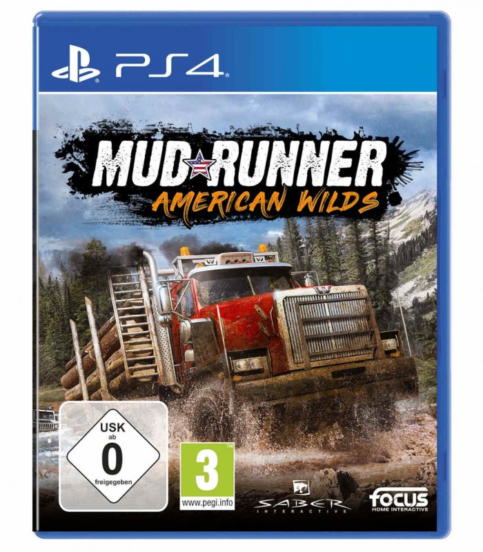 بازی MudRunner American Wilds Edition کارکرده - پلی استیشن 4