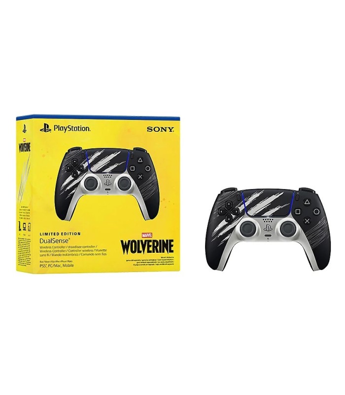 دسته بازی دوال سنس طرح Marvel's Wolverine لیمیتد ادیشن برای PS5