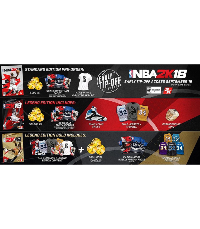 بازی NBA 2K18 کارکرده - پلی استیشن 4