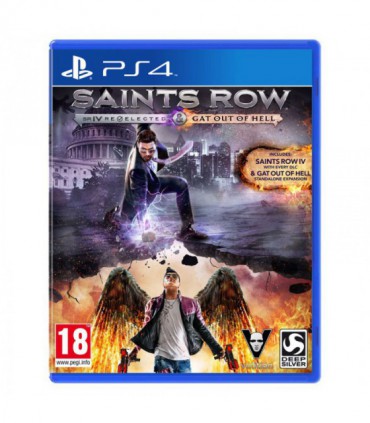 بازی Saints Row IV: Re-Elected & Gat Out of Hell کارکرده - پلی استیشن 4