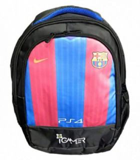 کیف کنسول PS4 آی گیمر مدل کوله پشتی طرح Barcelona