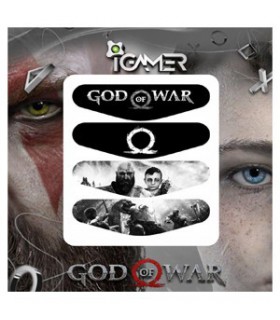 پک چهارعددی لایت بار دسته پلی استیشن 4 طرح God Of War
