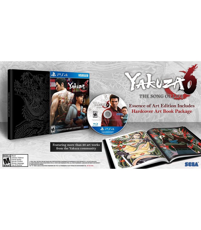 بازی Yakuza 6 The Song of Life Essence of Art Edition  - پلی استیشن 4
