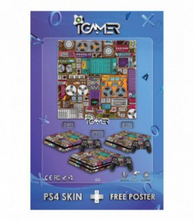 اسکین PS4 اسلیم طرح  Music Is My Life