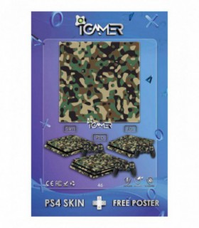 اسکین PS4 اسلیم طرح ارتشی