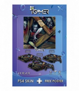 اسکین PS4 اسلیم طرح Zombies