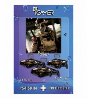 برچسب پلی استیشن Pro  طرح Battle Field