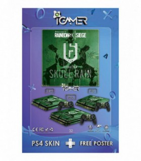 برچسب پلی استیشن طرح Skull Rain