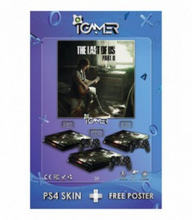 برچسب پلی استیشن Pro  طرح The Last Of Us 2