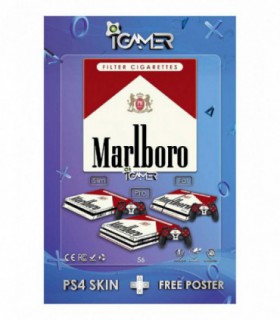 اسکین PS4 طرح Marlboro