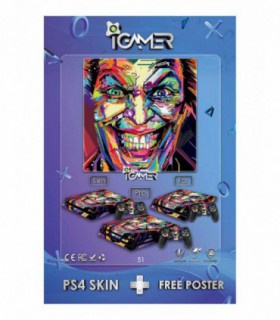 برچسب پلی استیشن طرح Joker 3