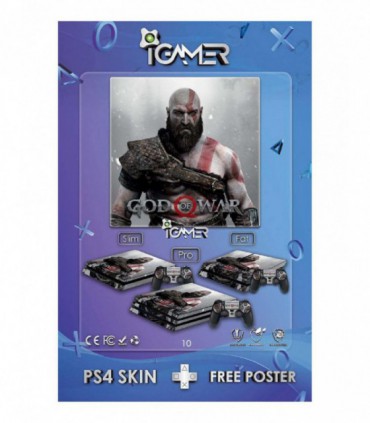 اسکین PS4 طرح God Of War