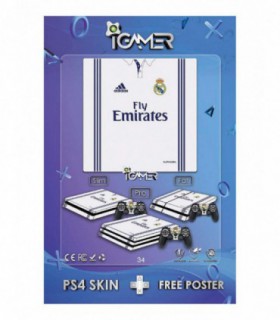 اسکین PS4 طرح Real Madrid