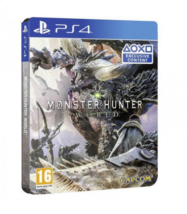 بازی Monster Hunter World Steel Book Edition - پلی استیشن 4