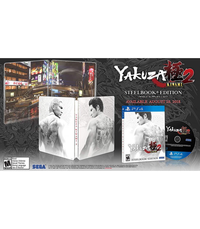 بازی Yakuza Kiwami 2: SteelBook Edition - پلی استیشن 4