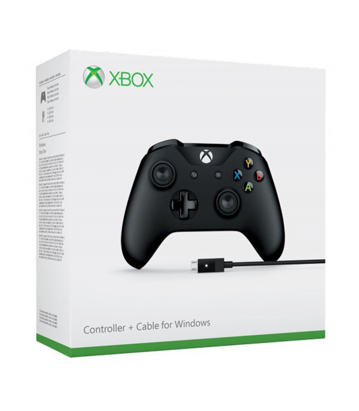 دسته بازی Microsoft Xbox One Controller + کابل برای ویندوز