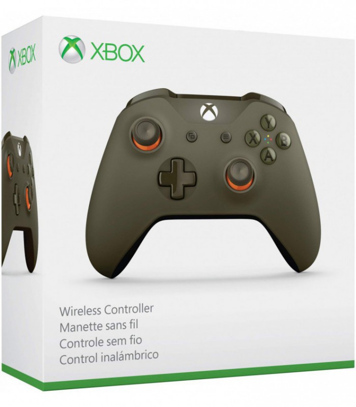 دسته بازی Xbox Wireless Controller سبز/نارنجی