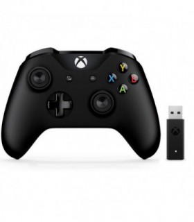 دسته بازی Xbox Wireless Controller + دانگل بیسیم برای Windows 10