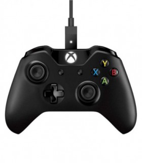 دسته بازی Microsoft Xbox One Controller + کابل برای ویندوز