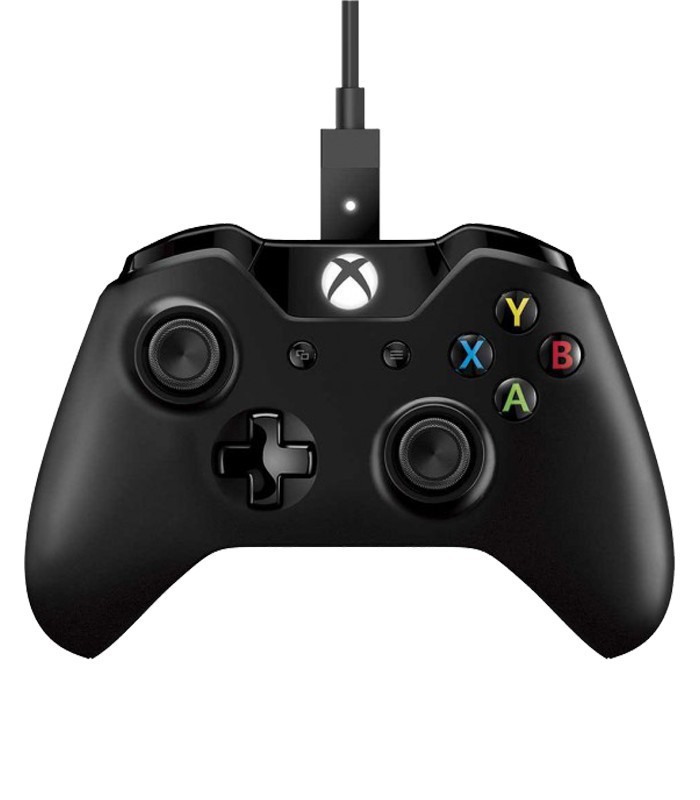 دسته بازی Microsoft Xbox One Controller + کابل برای ویندوز