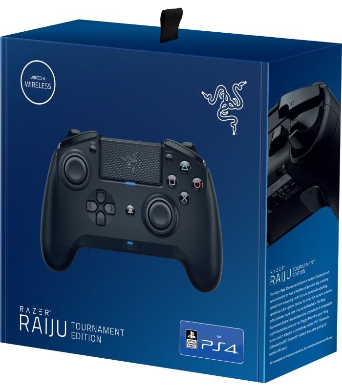 دسته بازی Razer Raiju Tournament Edition برای PS4