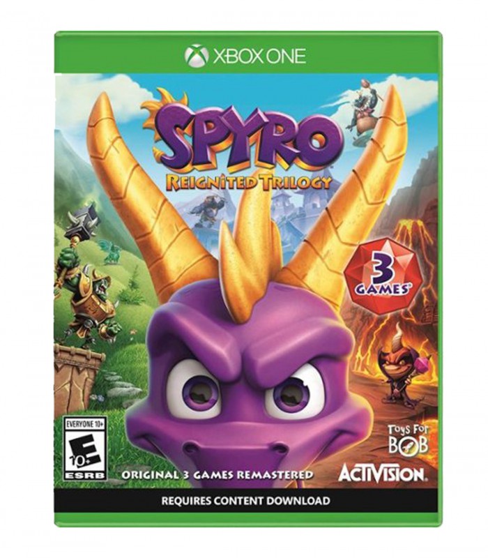 کاور بازی Spyro Reignited Trilogy ایکس باکس وان