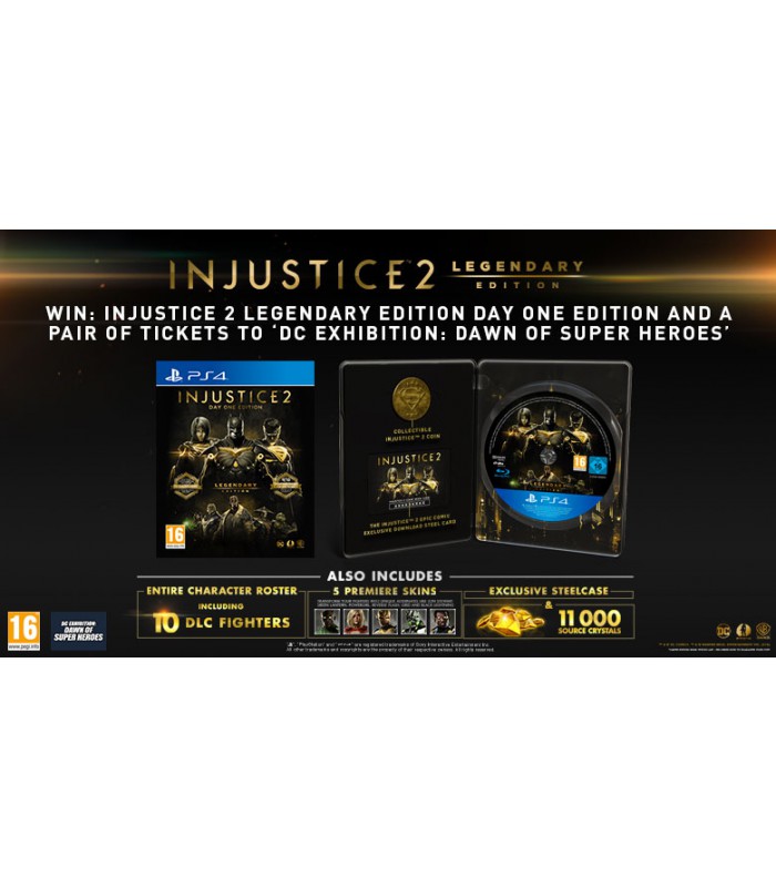 بازی Injustice 2 Legendary Edition Day One Limited Steelbook