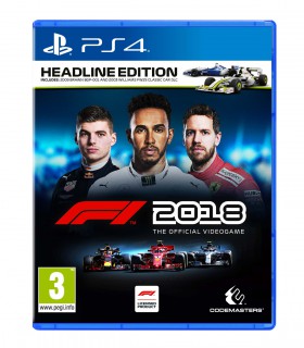 بازی F1 2018 Headline Edition کارکرده - پلی استیشن 4