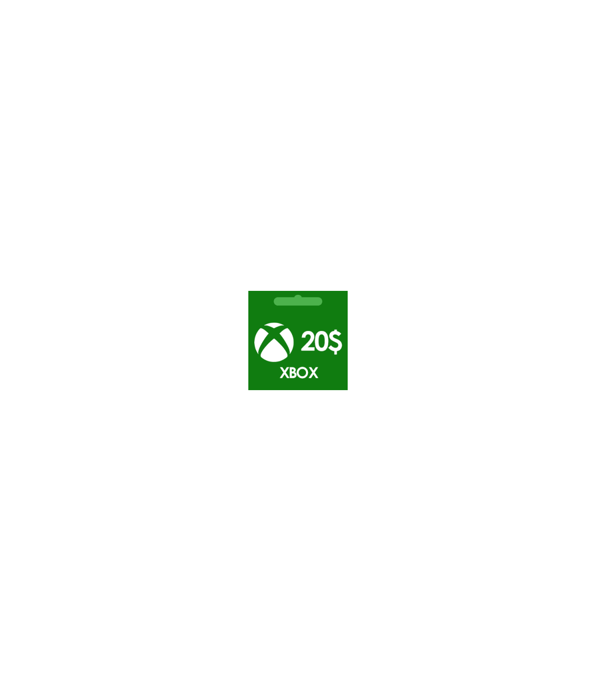 گیفت کارت 20 دلاری ایکس باکس XBOX