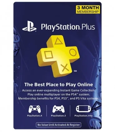 پلی استیشن پلاس سه ماهه آمریکا  Sony PlayStation Plus 3 months