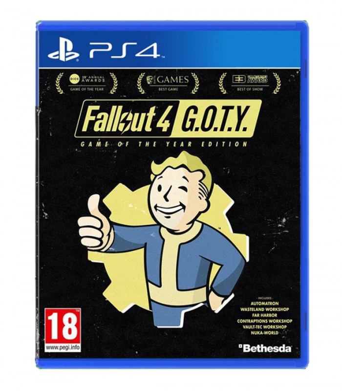 بازی Fallout 4 Game of The Year Edition کارکرده - پلی استیشن 4