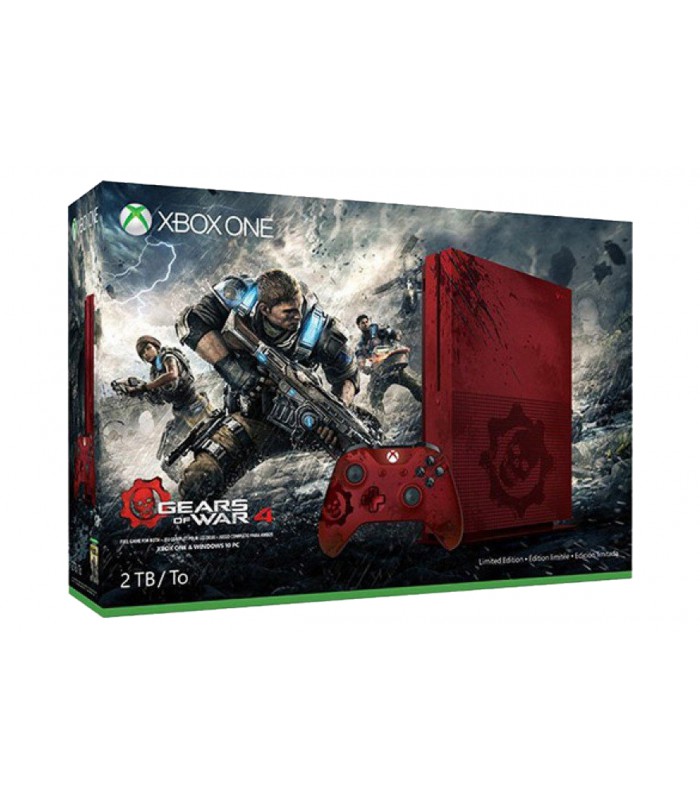 کنسول ایکس باکس وان اس Gears of War 4 Limited Edition ظرفیت ۲ ترابایت کارکرده (دست دوم)