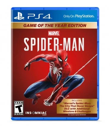 بازی Spider Man Game of The Year Edition - پلی استیشن 4