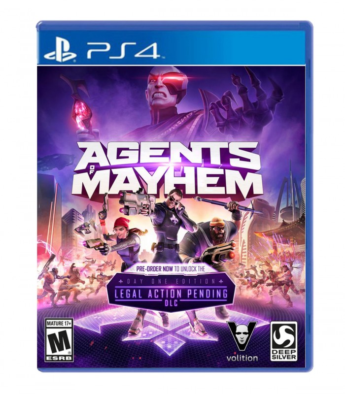 بازی Agents of Mayhem کارکرده - پلی استیشن 4