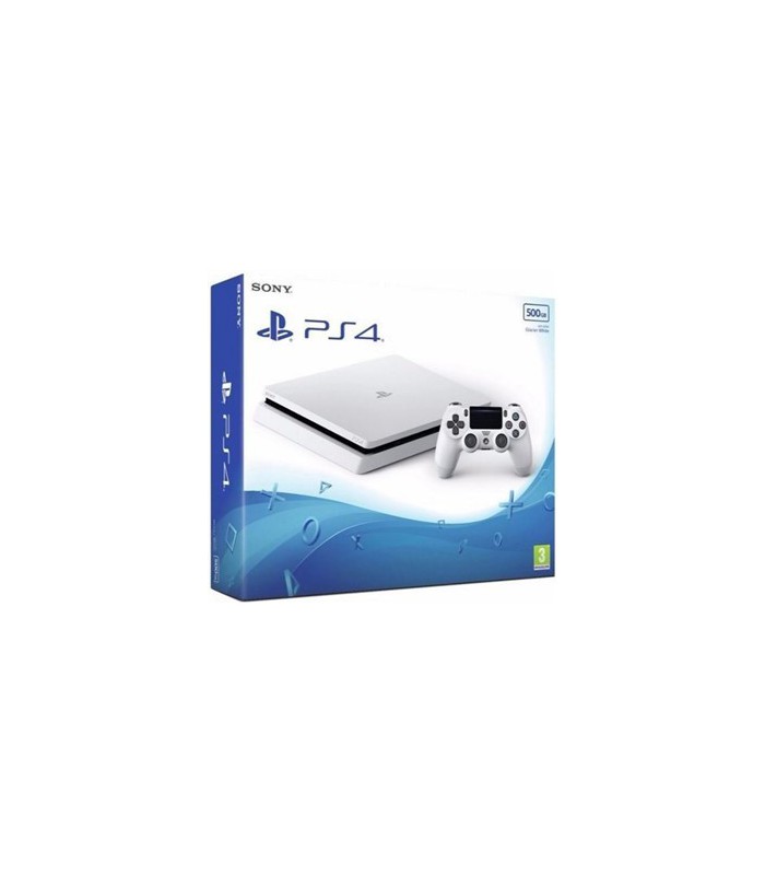 Playstation 4 Slim White Region 2- 500 GB