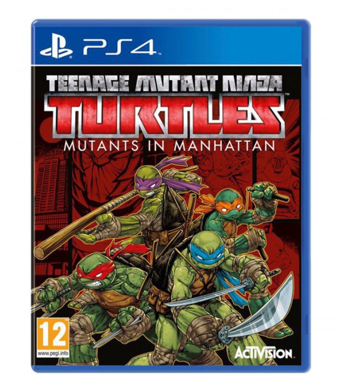 بازی Teenage Mutant Ninja Turtles کارکرده - پلی استیشن 4
