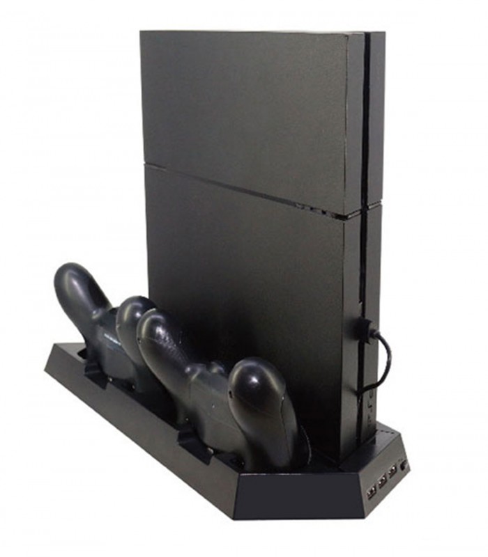 استند شارژر و خنک کننده Dobe برای PS4/PS4 Slim/PS4 Pro