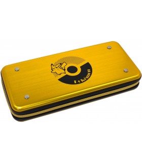 کیس آلومینیومی طرح Pikachu برای نینتندو سوئیچ برند Hori (طلایی)