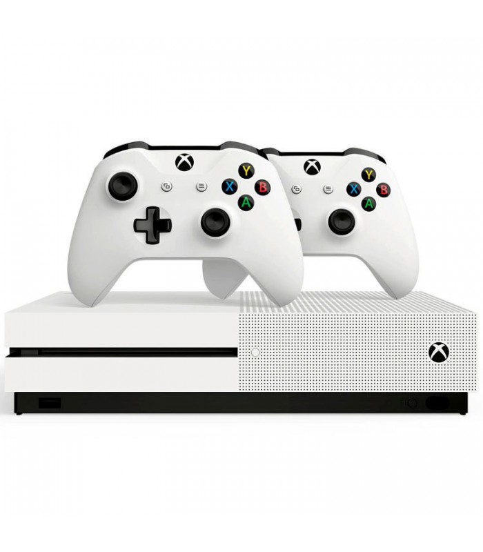 کنسول بازی Xbox One S یک ترابایت دو دسته نسخه کپی خور شده