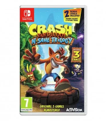 بازی Crash Bandicoot N. Sane Trilogy کارکرده - نینتندو سوئیچ