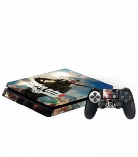 اسکین PS4 اسلیم طرح Sniper Elite 4