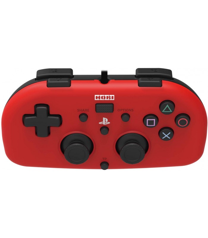 دسته بازی سیم دار PS4 Mini HORI - مشکی/قرمز