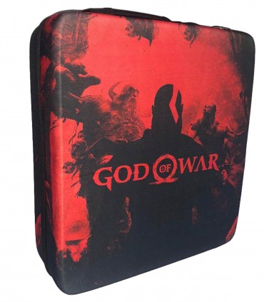 کیف حمل ضد ضربه برای پلی استیشن 4 طرح God Of War - 3